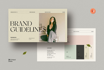 Brand Guidelines Presentation graphic design guideline