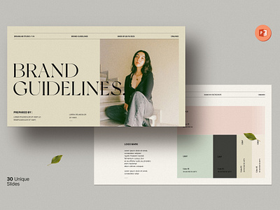 Brand Guidelines Presentation graphic design guideline