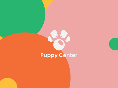 Puppy Center branding cat center dog identity logo pet shop