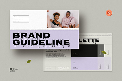 Brand Guideline Presentation graphic design guideline