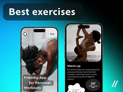 Fitness Mobile iOS App animation app app design app interaction dashboard design design ui fitness mobile mobile app mobile ui motion online product design sport training ui ux video workout