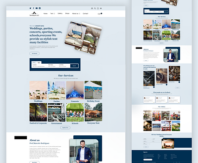 Website Design : Tentstyle LLC uiux