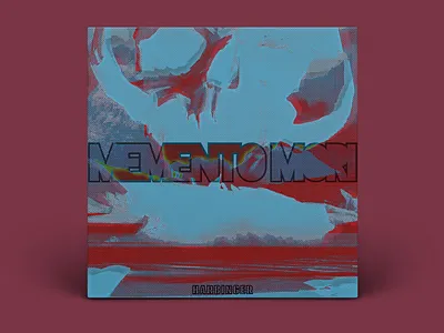 Memento Mori Vinyl Cover abstract album art album artwork album cover graphic design halftone music pattern vinyl vinyl cover