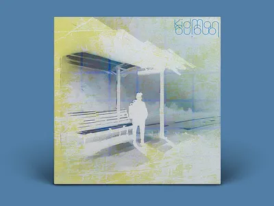 Longing Vinyl Cover album art album artwork album cover graphic design grid music typography vinyl vinyl cover