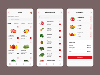 Food Delivery Mobile App app branding delivery design food food apps food website foodie illustration ios mobile mobile app design mobile application design organic resturents typography ui uiux design ux