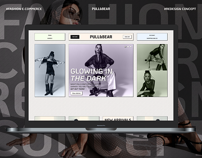 Clothing Store | PULL&BEAR clothing clothing store e commerce e commerce store ecommerce fashion fashion store online store product design pullandbear pullbear redesign shop shopping store uiux web design website