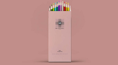 Pencil Box Packaging Mockup branding graphic design graphic folk graphicfolks mockup