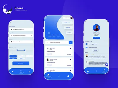Spane - The easy way to hire local workers usability