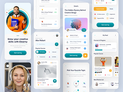 Doctor Appointment Booking mobile app Template Design - UpLabs