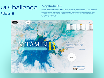 Daily UI challenge, Day 3 challenge dailyui design ui ux