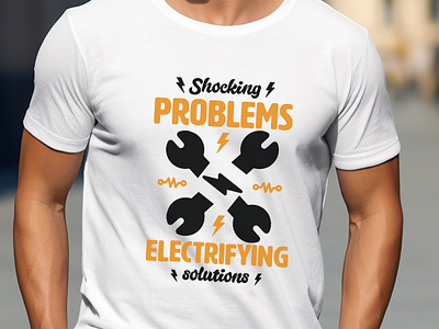 Electrician t shirt design clean design clothing cool electrician t shirt design creative t shirt design custom design design electrician electrician t shirt design fashion free free t shirt mockup graphic design mockup premium template design print design professional design t shirt design template unique design vector