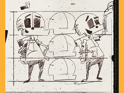 Skully animation boston cartoon character character design illustration illustrator simple skeleton vector