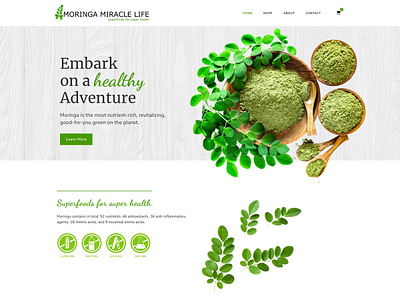 Moringa Miracle Life content writing