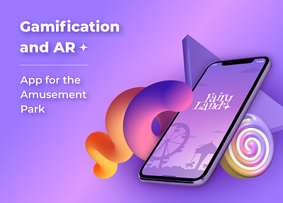 App for the Amusement Park ar gamification ui ux