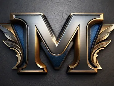 M Letter Logo Design | Letter Logo Design 2024 3d animation branding graphic design logo logo design m letter logo m logo m logo design m modern logo motion graphics ui