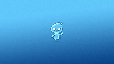 Neth alien alien character boldly branding character drawing character illustration concept concept character finance financially literacy goboldly illustration mobile app npc ui water water world