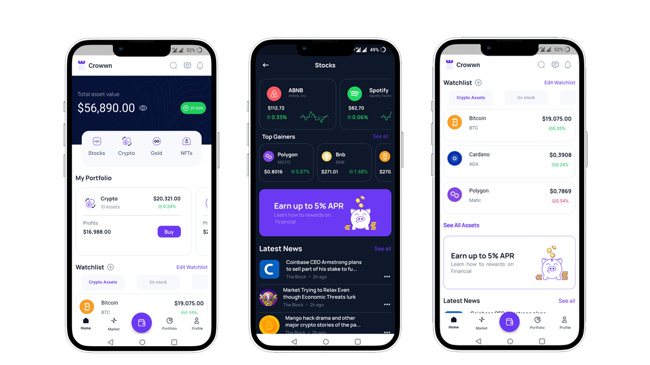 Crypto Wallets by Robert Anthony Tribiana on Dribbble