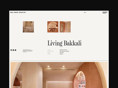Interior design studio minimal layout concept contemporary editorial figma filters grid herosection huoloom inspiration interior layout minimal modern redesign space swiss ui ux web webdesign