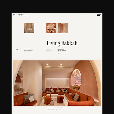 Interior design studio minimal layout concept contemporary editorial figma filters grid herosection huoloom inspiration interior layout minimal modern redesign space swiss ui ux web webdesign