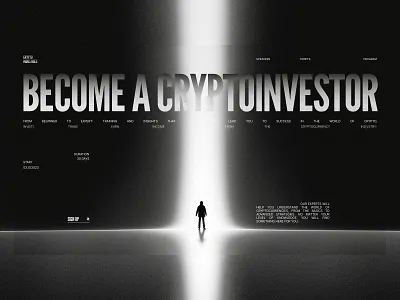 Website design for cryptocurrency training corporate website creative design design site designsite figma figma design landing design landing page landing page design poster readymag ui ui design ux ui uxui web design web development webflow wordpress