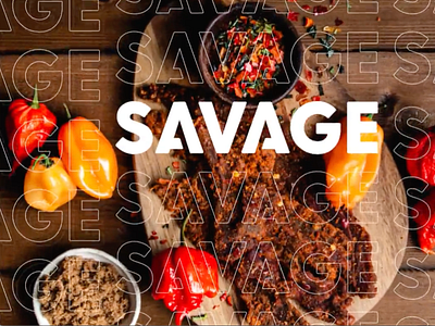 Savage Jerky Website design uxui website