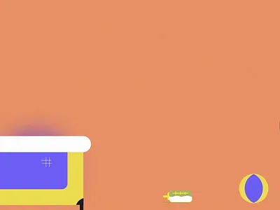 Motiontober 2023 - Jour 4: Bébé 2d animation animation 2d baby bébé character design characters animation cry graphic design joy motion design motion graphics parenthood