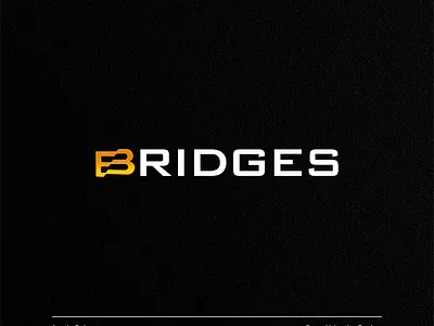 Brand identity design for Bridges; a construction brand branding graphic design logo