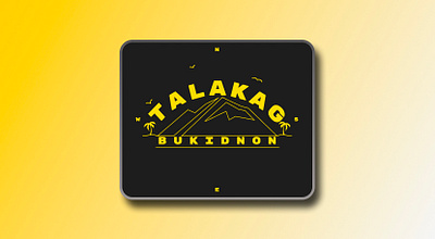 Sticker design for Talakag Bukidnon branding graphic design logo ui