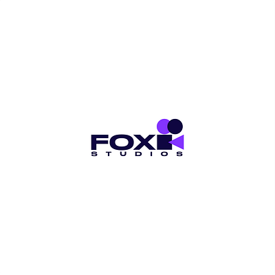 Visual design for Fox studios: a movie production firm branding graphic design logo