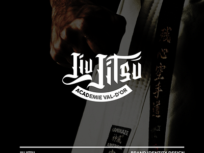 Brand visuals for Jiu Jitsu; a judo club branding graphic design logo
