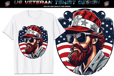 US Veteran T-shirt Design war