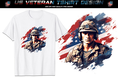 US Veteran T-shirt Design war