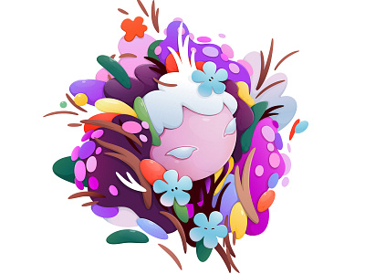 sofi valerian abstract cartoon character concept design illustration sofi ui vector zutto