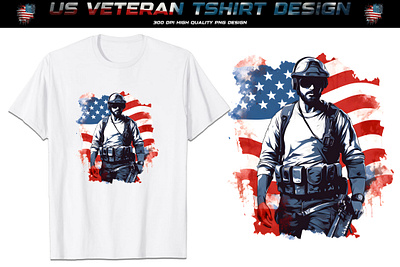 US Veteran T-shirt Design war