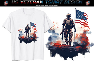 US Veteran T-shirt Design war