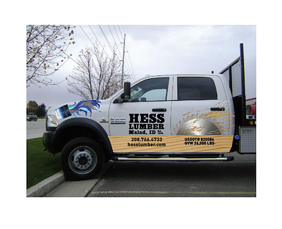 Hess Lumber Truck