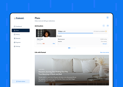 Dashboard Design app design figma healthcare product product design ui uiux