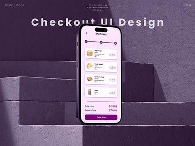 Payment Checkout UI Design app app design checkout payment checkout ui design figma food delivery app payment ui design ui ui design uiux