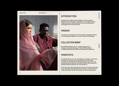 aselectfew — New Silk Road Lookbook — Introduction apparel brief collection brief hype introduction layout manifesto mission models print streetwear typography