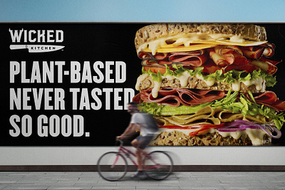 Wicked Kitchen Campaign ads advertising billboard branding campaign cpg design digital food graphic design marketing ooh posters