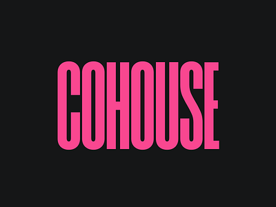 Cohouse Studio Sydney brand branding design font logo