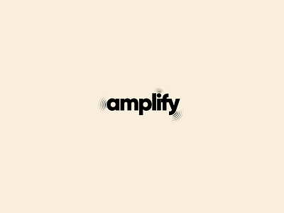 Amplify Agency Brand brand branding design logo