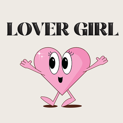 LOVER GIRL SZN 3d branding design graphic graphic design illustrated illustration logo vector