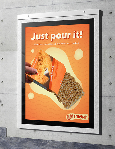 Ramen Campaign ad branding graphic design product packaging