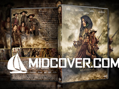 The Three Musketeers - Part I: D'Artagnan (2023) DVD Cover design dvd dvdcover dvdcustomcover photoshop