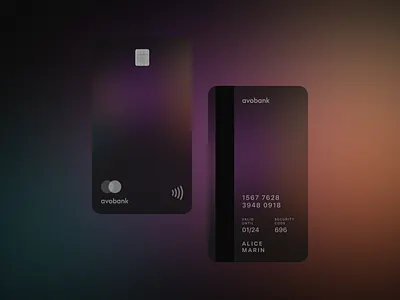 Daily UI #7, Credit card app card challenge dailyui figma ui