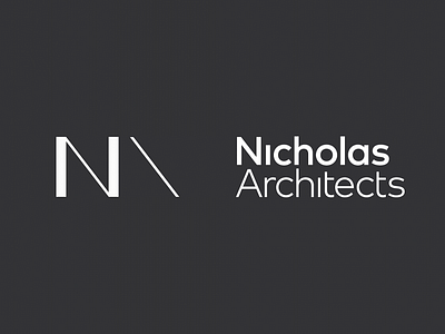 Nicholas Architects 3d architect branding graphic design logo motion graphics