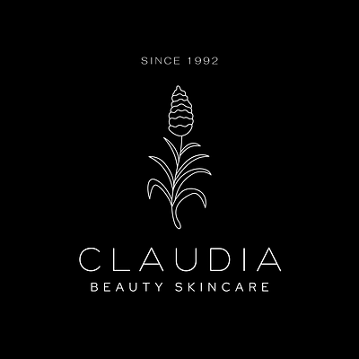 Beauty Skincare Logo beauty flower logo logo minimal plant simple skincare