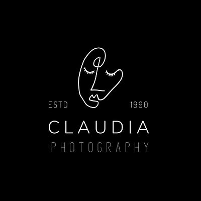 Photography Logo feminine logo minimal photography simple