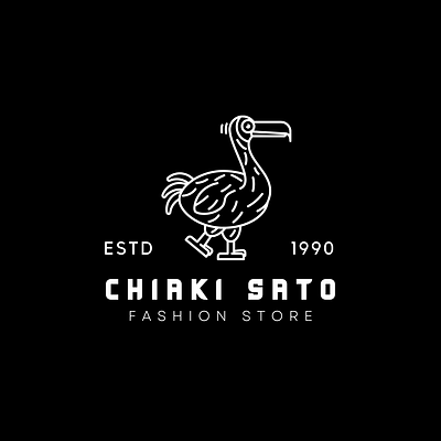 Fashion Store Logo brid logo fashion logo minimal simple store